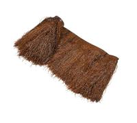 Whtkoph Artificial Thatch Roofing for Garden Pavilions, Realistic Decorative Decoration for Patio Umbrellas, Window Coverings, Coffee Brown Mixing