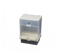 Whtkoph Bird Feeder Automatic Bird Feeder Dispenser Cage Feeder Seed Feeder Food Feeder with Large Capacity and Easy Installation Body for Daily Use, 250G, Single Screw