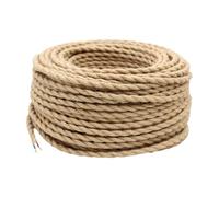 Whtkoph Braided Hanging Light Cord Kits Retro 5M Pendant Light Cord