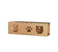 Whtkoph Cat Scratching Tunnel, Tunnel-shaped House with Ball, Scratch-resistant, Sturdy, Multi-purpose, for Pets, Furniture Protector, L