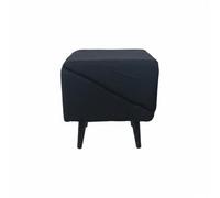 Whtkoph Folding Step Ramp Dog Stairs Pet Ramp Wooden Animal Step Stool with Cover and Foldable Storage suitable for access to home furniture sofas beds, Black, Plush