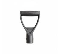 Whtkoph Handle Replacement D-Shaped Grip Resilient Construction Smooth Surface Maintenance Suitable for Gardening Repair Farm Work , Black Triangle Handle