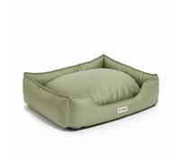 Whtkoph Industrial Cushion Pet With Leather Like Finish Rectangular Dog Couch Cat Lounger Waterproof Nest Stitched Seams And PP Cotton Support suitable for, color to 4, XL 120 90 20CM