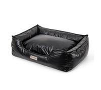 Whtkoph Industrial Cushion Pet With Leather Like Finish Rectangular Dog Couch Cat Lounger Waterproof Nest Stitched Seams And PP Cotton Support suitable for, color to 1, XL 120 90 20CM