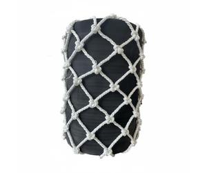Whtkoph Marine Boat Cushion Dock Protector Guard With EVA And Polyester Knotted Netting Cover Non Inflatable Floating Protection Suitable for marinas docks, 50 80, Polyester Mesh Bag