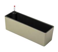Whtkoph Rectangular Self-Watering Planter That Saves Space for Growing Vegetables And Flowers on The Windowsill, Gold