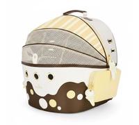 Whtkoph Small Carrier For Pets Pet Carrier Backpack Bag Crate With Wide Vent Mesh And Airy Openings Reinforced Keel And Spacious Design wipe clean Polyester