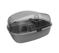 Whtkoph Spacious Hamster Haven with Convenient for Small Pets, gray