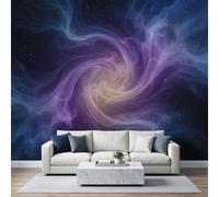 WHUOEUCO Photo Wallpaper Mural Cosmic Nebula Non-Woven Wallpaper | Outer Space Galaxy Poster Murals 250x175 cm Modern Wall Art for Living Room, Bedroom, Home Office Decor