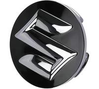 whwfc 4pcs Car Wheel Centre Hub Caps for Suzuki Swift 2011 2012 2013 2014 2015 54 mm, Anti Rust Hub Centre Caps Car Wheel Rims Protectors Exterior Decoration Accessories,Black