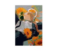 WHWRHQ Exclusive Art Chainsaw Man Makima Iconic Anime Girl Aesthetic Portrait Poster Room Decor Fans Gift 6 Canvas Poster Bedroom Decor Landscape Office Room Decor Gift 12x18inch(30x45cm)