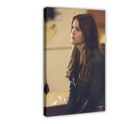 WHWRHQ Exclusive Art Charming Actress Shelley Hennig Portrait Poster 1 Canvas Poster Wall Art Decor Print Picture Paintings for Living Room Bedroom Decoration 12x18inch(30x45cm)