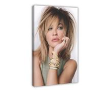 WHWRHQ Exclusive Art Pretty Singer Rita Ora Aesthetic Portrait Poster 1 Canvas Poster Wall Art Decor Print Picture Paintings for Living Room Bedroom Decoration 12x18inch(30x45cm)
