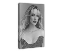 WHWRHQ Exclusive Art Radiant Actress Mckenna Grace Portrait Poster 2 Canvas Poster Bedroom Decor Landscape Office Room Decor Gift 20x30inch(50x75cm)