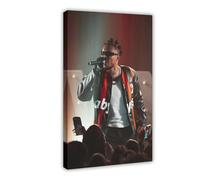 WHWRHQ Exclusive Art Stalwart Rapper Youka Portrait Poster 5 Canvas Poster Wall Art Decor Print Picture Paintings for Living Room Bedroom Decoration 20x30inch(50x75cm)