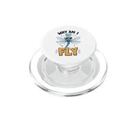 Why Am I So Fly Dragonfly Sunglasses Cool Garden Bug Insect PopSockets PopGrip for MagSafe