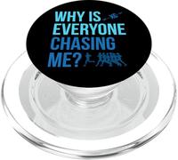 Why are all chasing me Cross Country XC PopSockets PopGrip for MagSafe