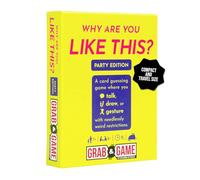 Exploding Kittens - Why Are You Like This? Grab & Game - Compact Travel-Sized Party Card Game for Adults, Teens, and Families - 2 Player, 15-Minute Gameplay - Ages 7+