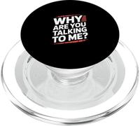 Why Are You Talking To Me Introvert Socializing - PopSockets PopGrip for MagSafe
