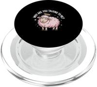 Why Are You Talking To Me Introvert Socializing |- PopSockets PopGrip for MagSafe