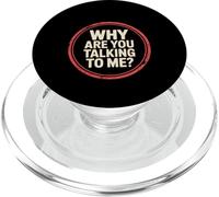 Why Are You Talking To Me Introvert Socializing -------- PopSockets PopGrip for MagSafe