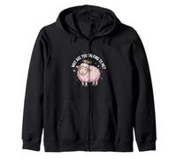 Why Are You Talking To Me Introvert Socializing |- Zip Hoodie
