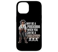 Why Be A Princess When You Can Be A Pirate? Skulls Bones Case for iPhone 14