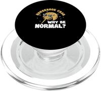 Why Be Normal Crabulous Funny Horseshoe Crab Harvesters PopSockets PopGrip for MagSafe