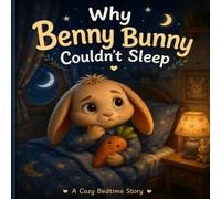 “Why Benny Bunny Couldn’t Sleep”: A Gentle Bedtime Story for Kids About Calming Busy Thoughts, Overcoming Nighttime Worries, and Falling Asleep Peacefully