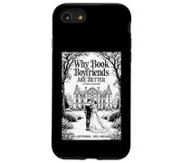 Why Book Boyfriends Are Better Funny Bookish Romance Cover Case for iPhone SE (2020) / 7/8