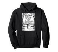 Why Book Boyfriends Are Better Funny Bookish Romance Cover Pullover Hoodie