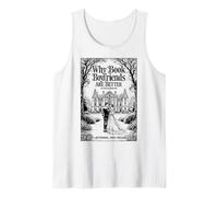 Why Book Boyfriends are Better Funny Bookish Romance Cover Tank Top