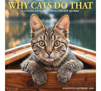 Why Cats Do That 2026 12" x 12" Wall Calendar