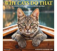 Why Cats Do That 2026 Wall Calendar