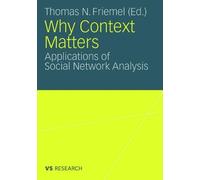 Why Context Matters.New 9783531163284 Fast Free Shipping<|