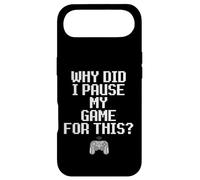 Why Did I Pause My Game For This Funny Sarcastic Gaming Meme Case for iPhone Air
