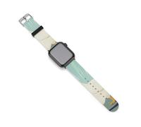 Why Did The Chicken Crossed The Road Silicone Watch Strap Compatible with IWatch Adjustable Sports Band Unisex 42mm/44mm
