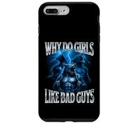Why Do Girls Like Bad Guys Alpha Wolf Meme Brainrot Cringe Case for iPhone 7 Plus/8 Plus