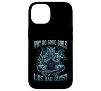 Why Do Good Girls Like Bad Guys Funny Hard Dank Meme Bootleg Case for iPhone 14