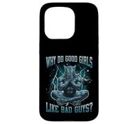 Why Do Good Girls Like Bad Guys Funny Hard Dank Meme Bootleg Case for iPhone 15 Pro