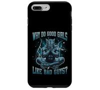 Why Do Good Girls Like Bad Guys Funny Hard Dank Meme Bootleg Case for iPhone 7 Plus/8 Plus