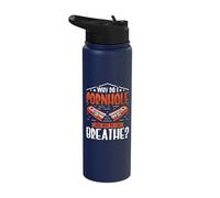 Why do I Cornhole uhh why do You Breathe? - Cornhole Stainless Steel Insulated Water Bottle