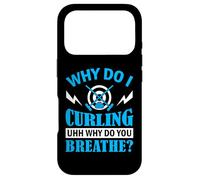 Why do I Curling uhh why do you breathe? - Curling Case for iPhone 17 Pro