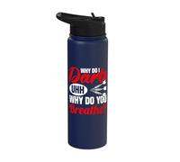 Why do I Darts uhh why do You Breathe? - Darts Stainless Steel Insulated Water Bottle