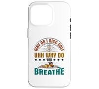 Why do I Disc Golf uhh why do you breathe? - Disc Golf Case for iPhone 16 Pro