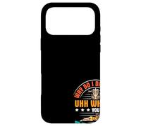 Why do I Disc Golf uhh why do you breathe? - Disc Golf Case for iPhone 17 Pro Max