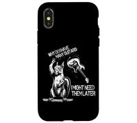 Why Do I Have Many Guitars I Might Need Them Later Guitarist Case for iPhone X/XS