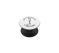 Why Do People Ask If I Need A Hand Funny Leg Amputee PopSockets Adhesive PopGrip