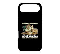 Why Do Tomorrow What You Can Delay Forever Case for iPhone Air