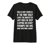Why Does He Keep Slapping Her Rear Cas SPN Funny Moments Premium T-Shirt